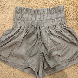 FP Movement by Free People High-Waisted Gray Shorts